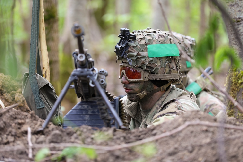 1st Bn., 187th IR train with NATO allies at Spring Storm in Estonia