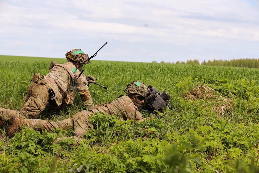 1st Bn., 187th IR train with NATO allies at Spring Storm in Estonia