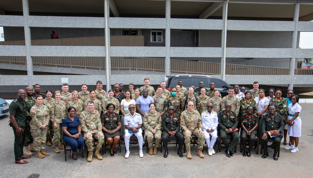 Medical readiness exercise kicks off in Ghana during African Lion 2024