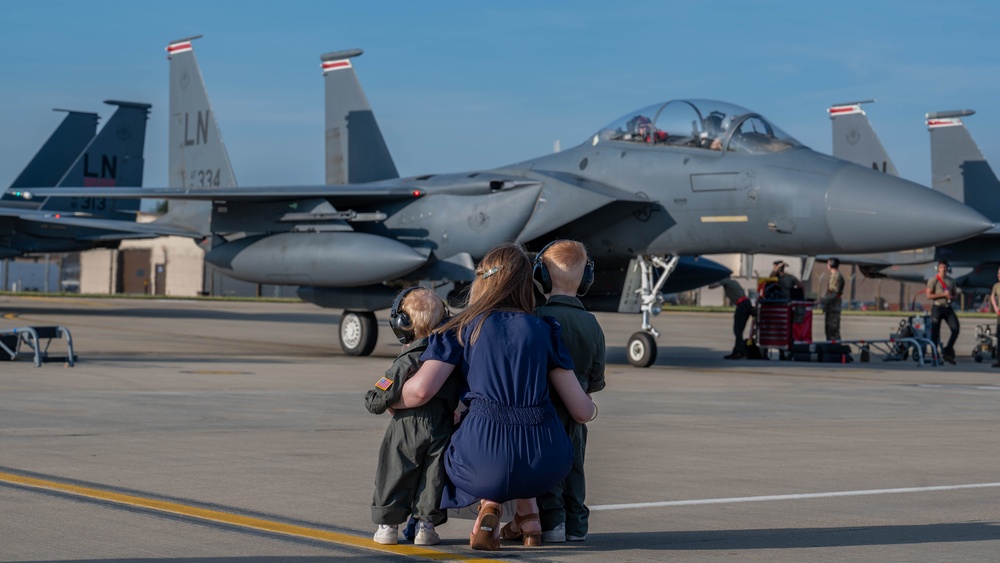 494th FS aircrew return from deployment
