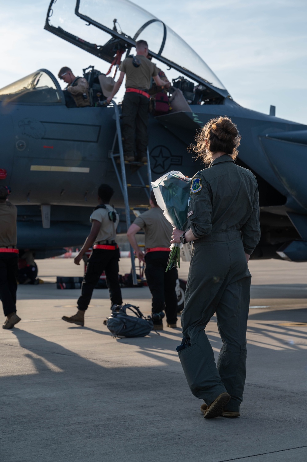 494th FS aircrew return from deployment