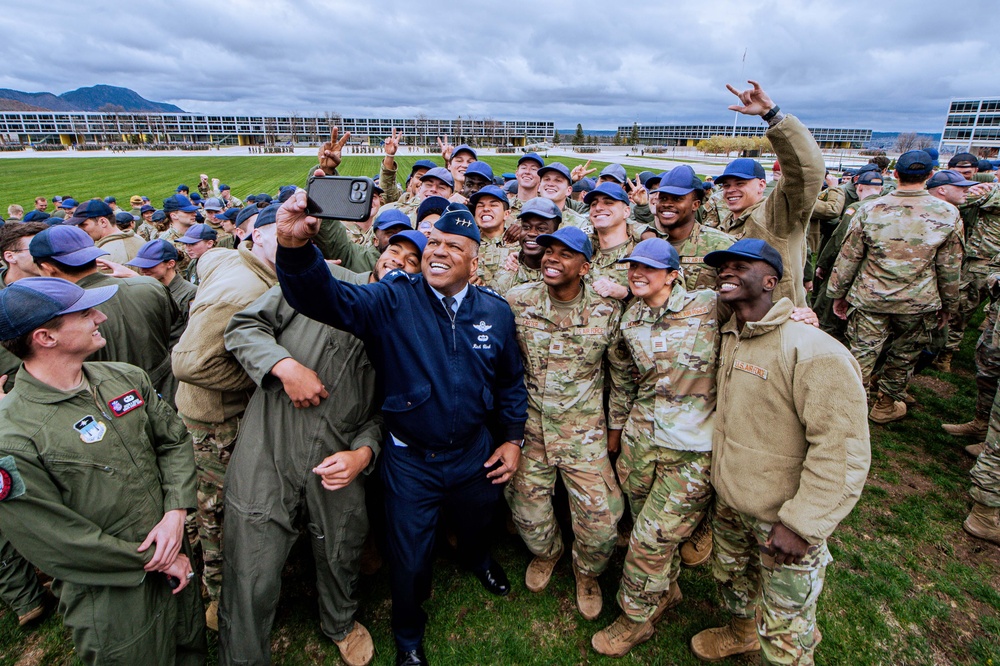 U.S. Air Force Academy Cadets Take the Hill