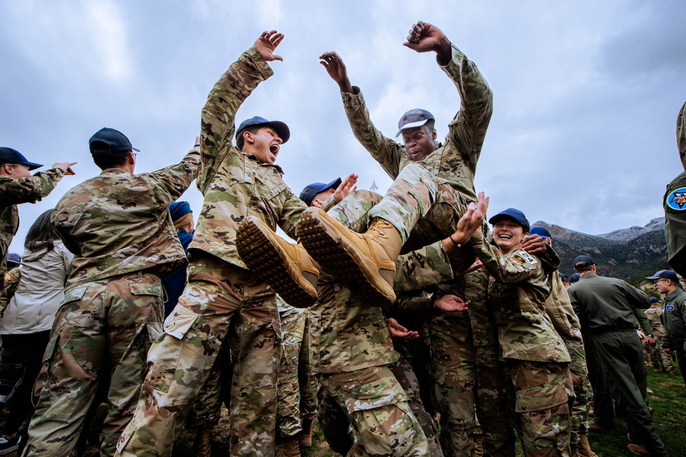 U.S. Air Force Academy Cadets Take the Hill