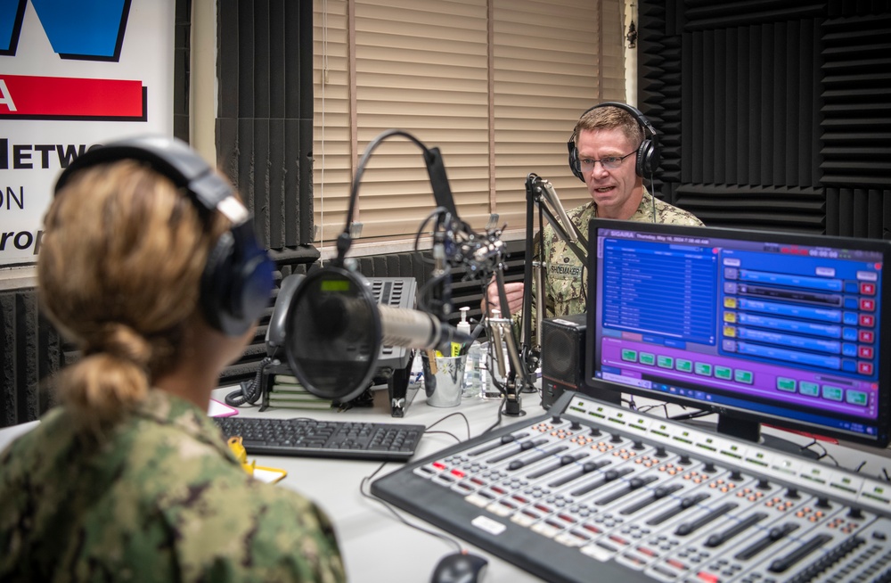 Capt. Aaron Shoemaker speaks about the importance of mental health on 105.9, the Eagle.