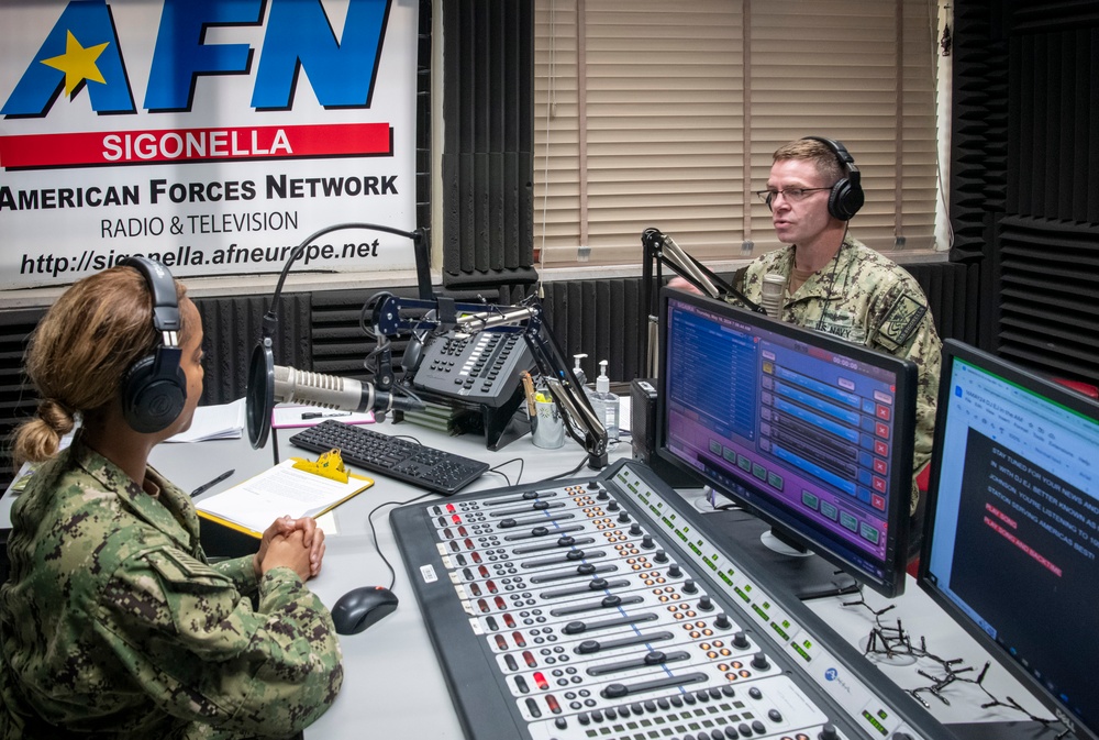 Capt. Aaron Shoemaker speaks about the importance of mental health on 105.9, the Eagle.