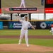 Capt. J. Patrick Thompson throws first pitch at Tides game