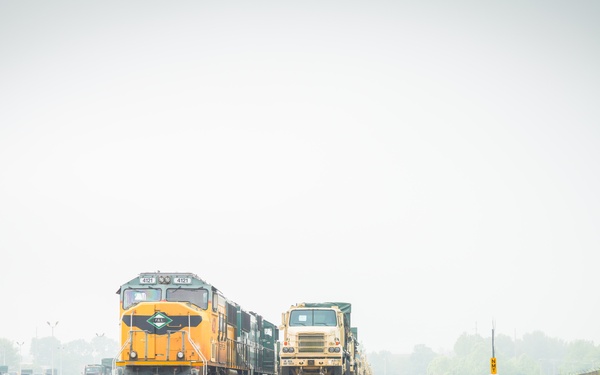 U.S. Army Reserve Units Unite for Railhead Operations at Fort Knox, KY