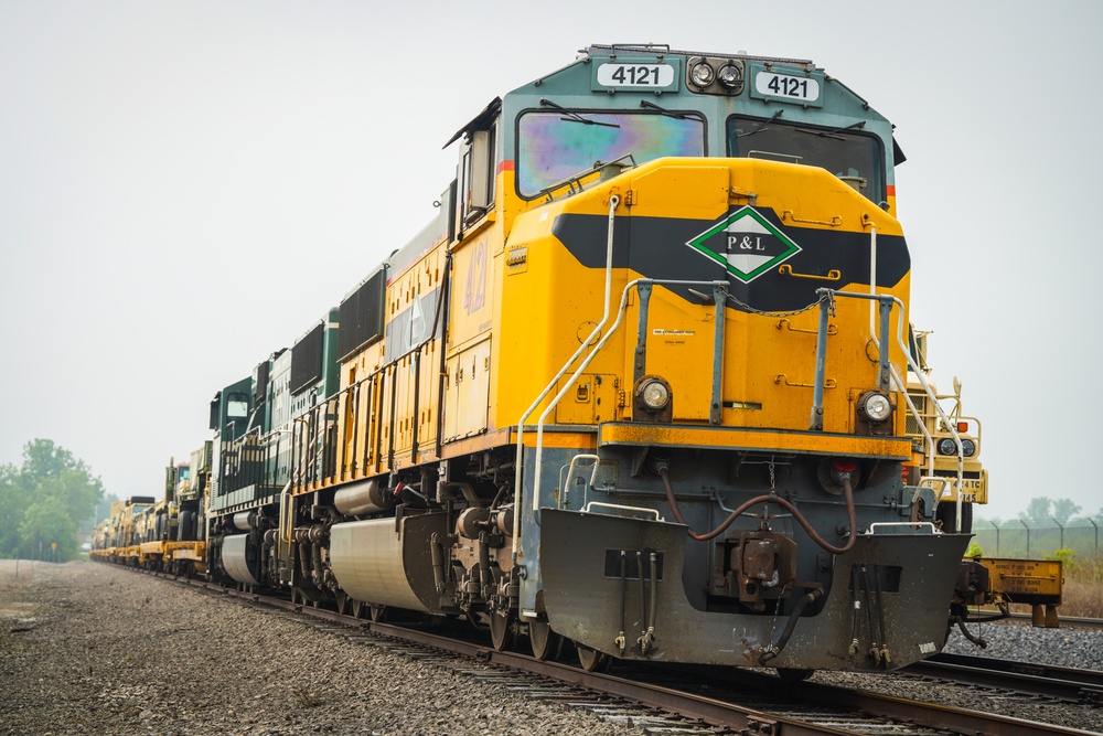 U.S. Army Reserve Units Unite for Railhead Operations at Fort Knox, KY