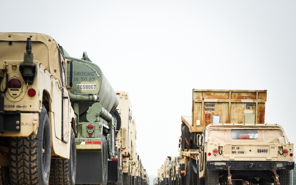 U.S. Army Reserve Units Unite for Railhead Operations at Fort Knox, KY