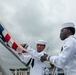 USS Ronald Reagan (CVN 76) departs Commander, Fleet Activities, Yokosuka after 9 years as FDNF carrier