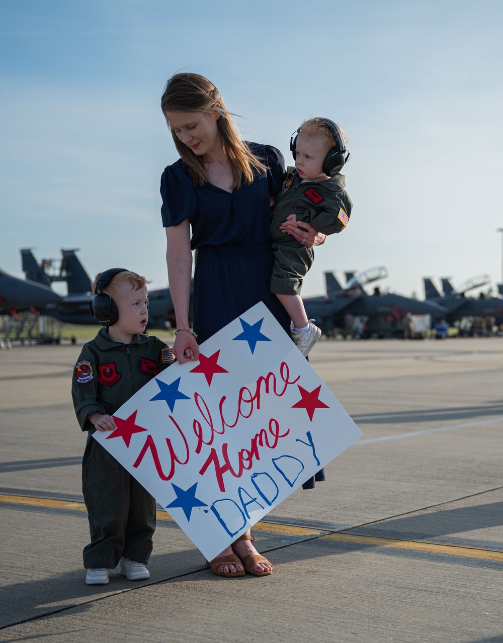 494th FS aircrew return from deployment 2024