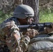 Staff Sgt. Mark Moore provides suppressing fire