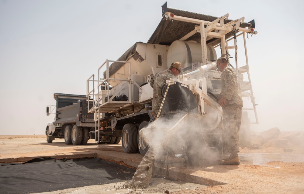 Marines, Seabees, Airman, and Soldiers tackle airfield damage repair during Native Fury 24