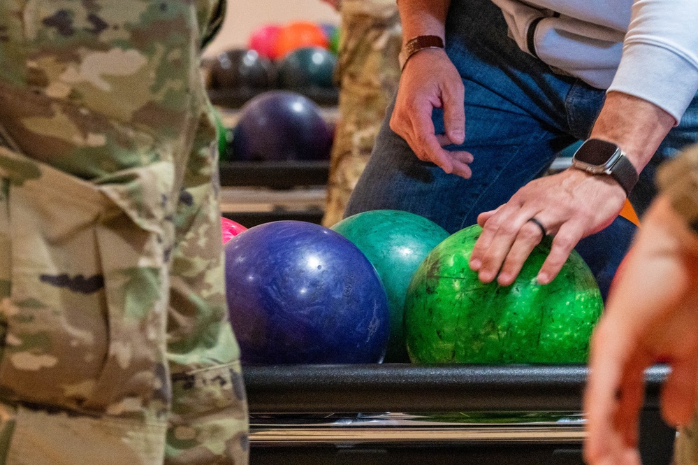 Defenders compete in a battle of the badges