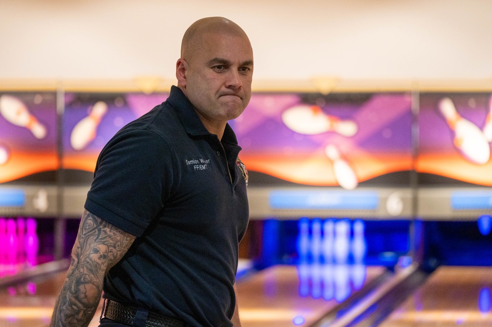 Defenders compete in a battle of the badges