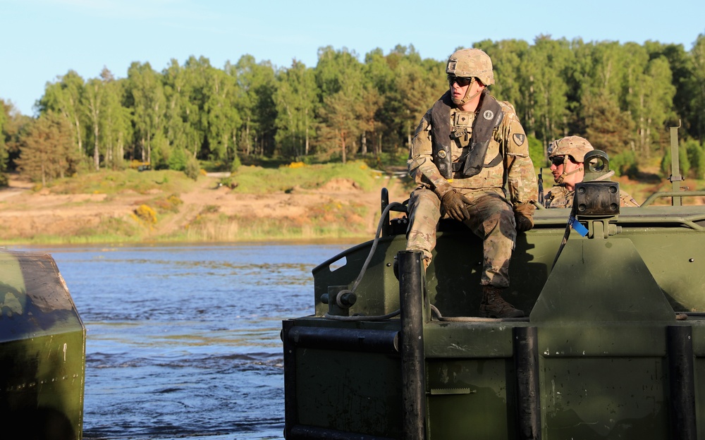 43rd Multi-Role Bridge Company Wet Gap Crossing