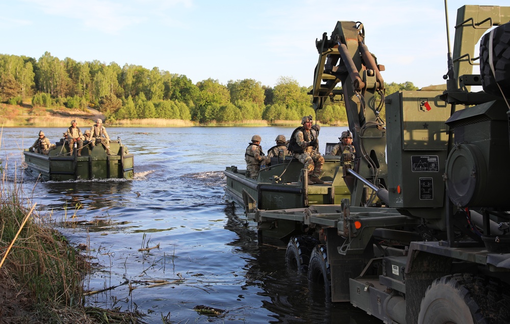 43rd Multi-Role Bridge Company Ferry Operations