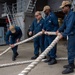 USS Ronald Reagan (CVN 76) departs Commander Fleet Activities, Yokosuka after 9 years as FDNF carrier