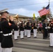 Marine Forces Reserve Band performs at The Battle of Flowers Parade