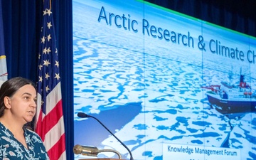 NUWC Division Newport oceanographer studies how melting Arctic ice presents challenges for naval operations