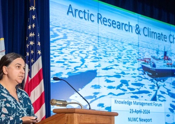 NUWC Division Newport oceanographer studies how melting Arctic ice presents challenges for naval operations