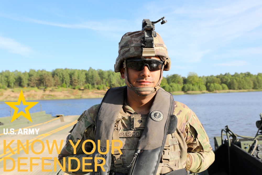 Know Your Defender Spc. Leonardo F. Carrasco
