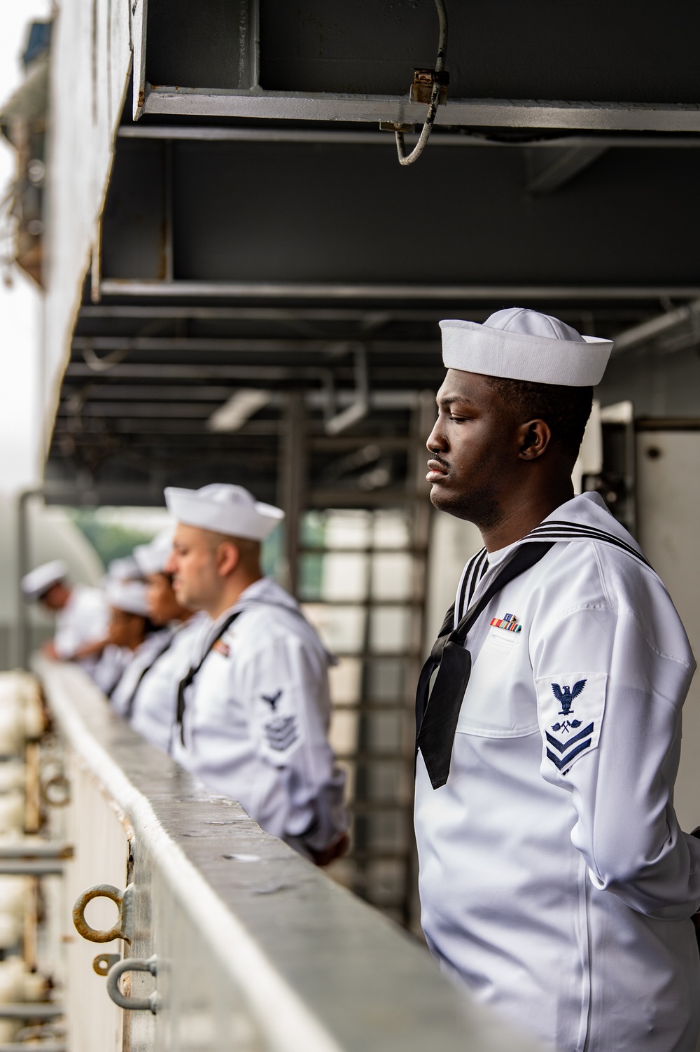 USS Ronald Reagan (CVN 76) departs Commander Fleet Activities, Yokosuka after 9 years as FDNF carrier