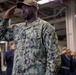 USS Tripoli Pipes Sailors Ashore