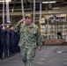 USS Tripoli Pipes Sailors Ashore