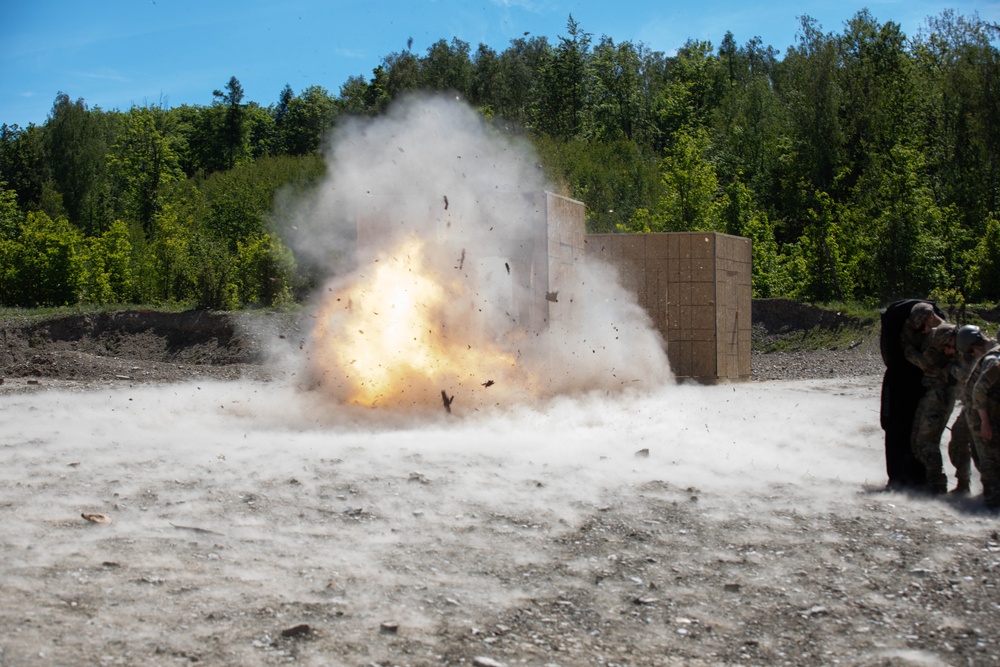 119th Sapper Company Use Explosives