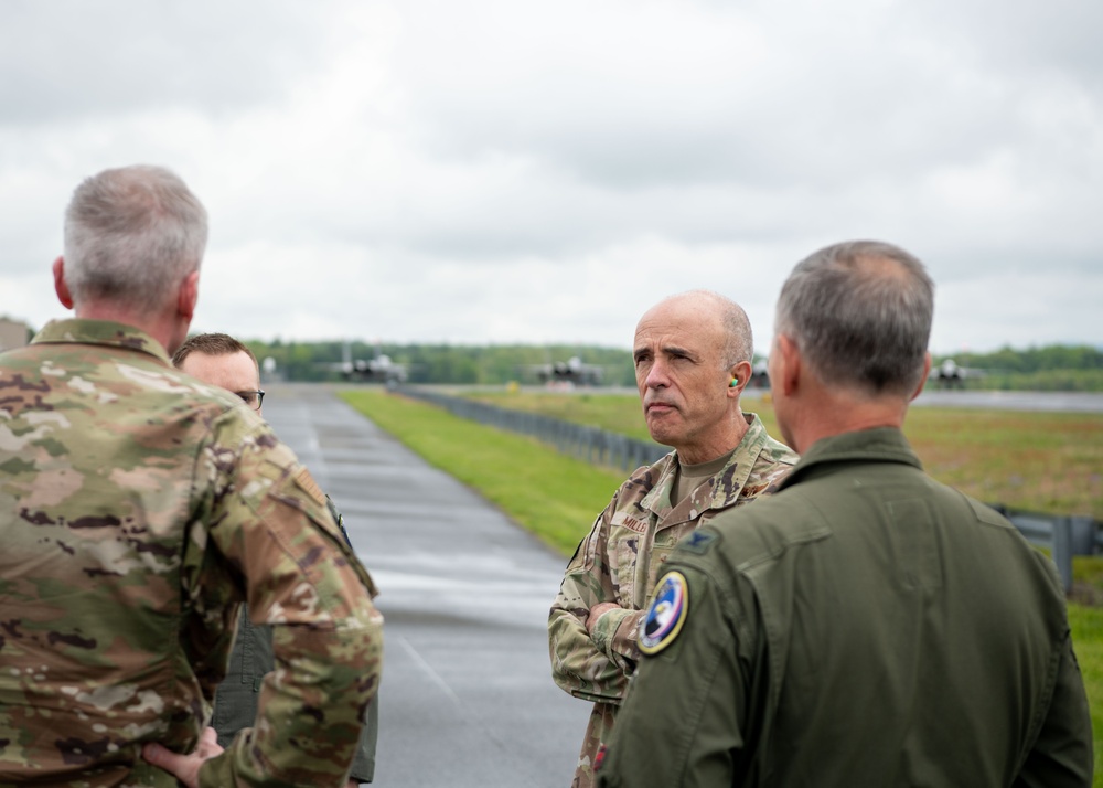 Air Force Surgeon General visits 104th Fighter Wing