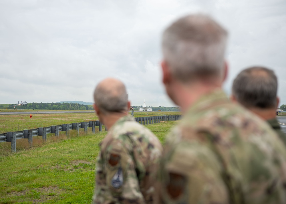 Air Force Surgeon General visits 104th Fighter Wing