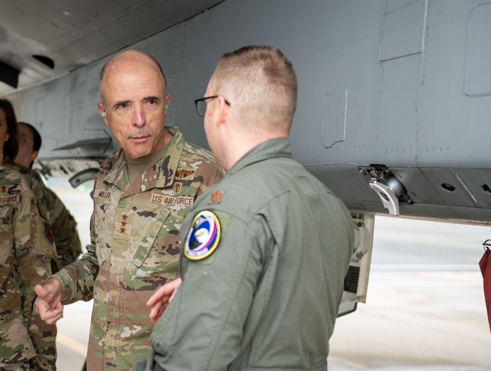 Air Force Surgeon General visits 104th Fighter Wing