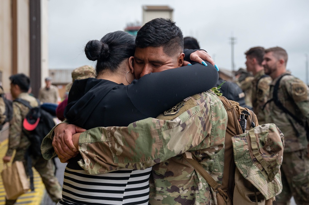 Final group of Liberty Wing Airmen return from deployment 2024