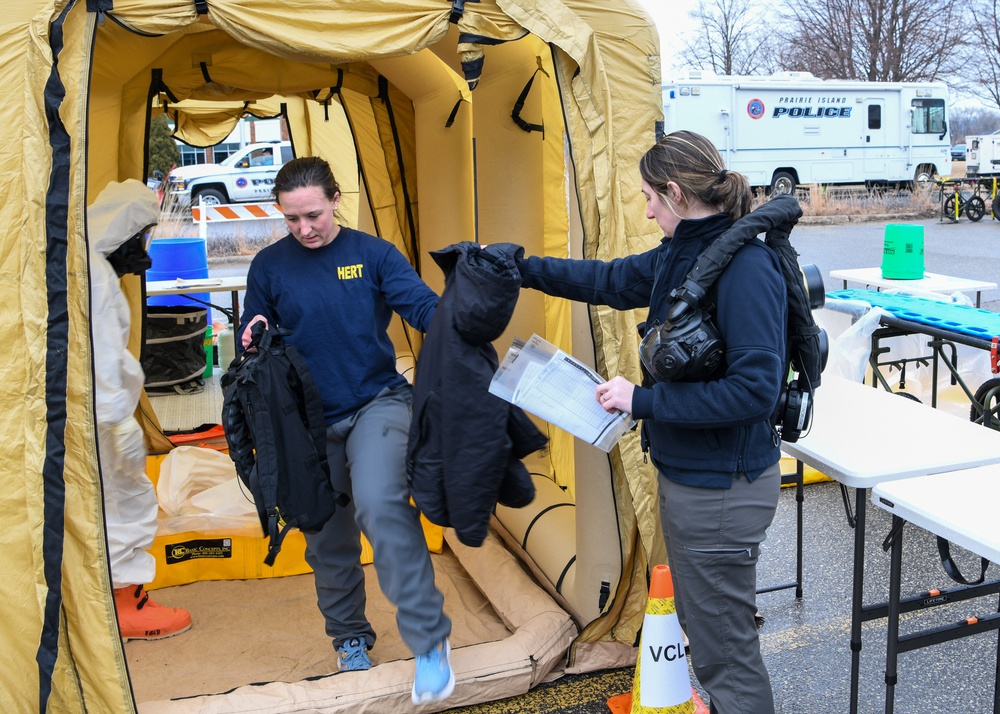 55th CST and FBI conduct joint training on Prairie Island Indian Community
