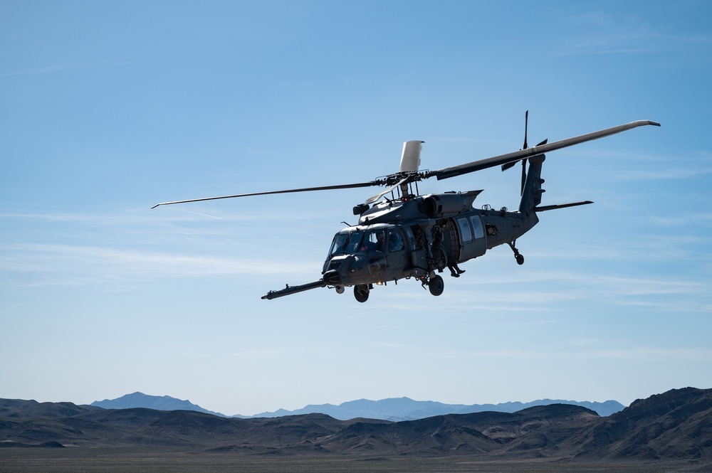 Airmen from the 88th TES and 413th FLTS conduct combat rescue training