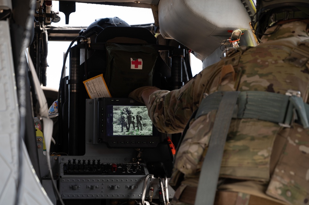 Airmen from the 88th TES and 413th FLTS conduct combat rescue training