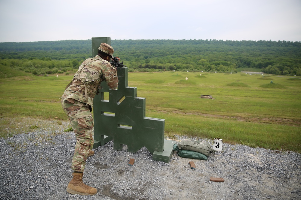 1067th at the Range on Annual Training
