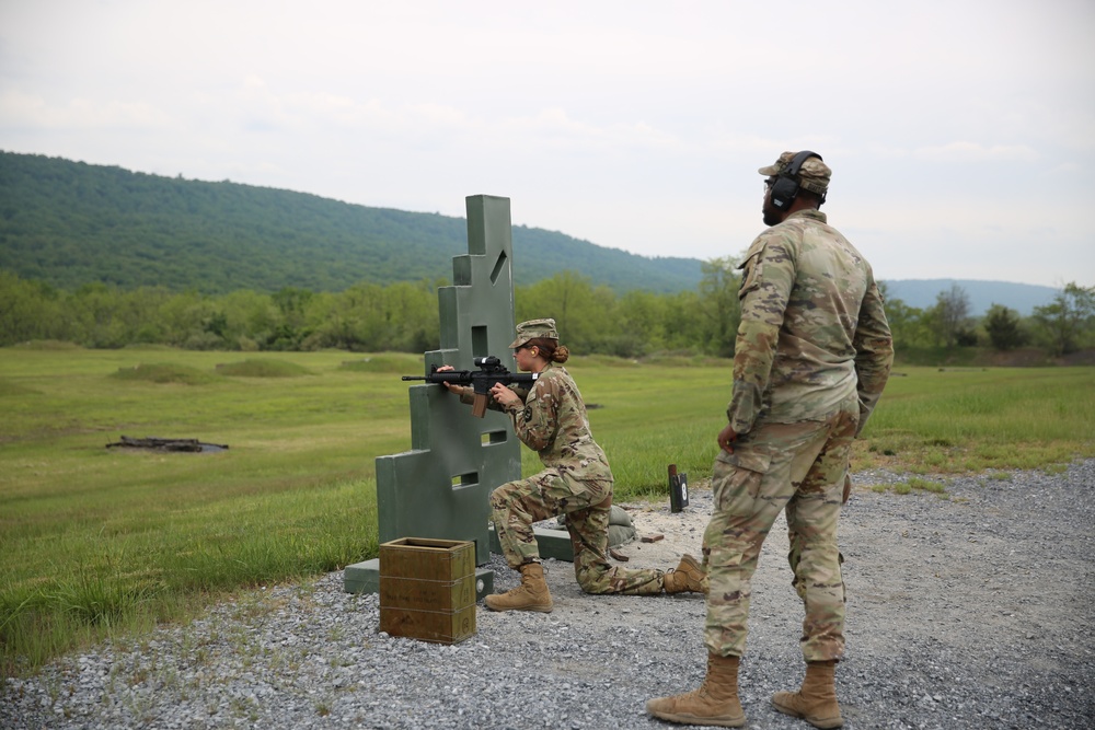 1067th at the Range on Annual Training