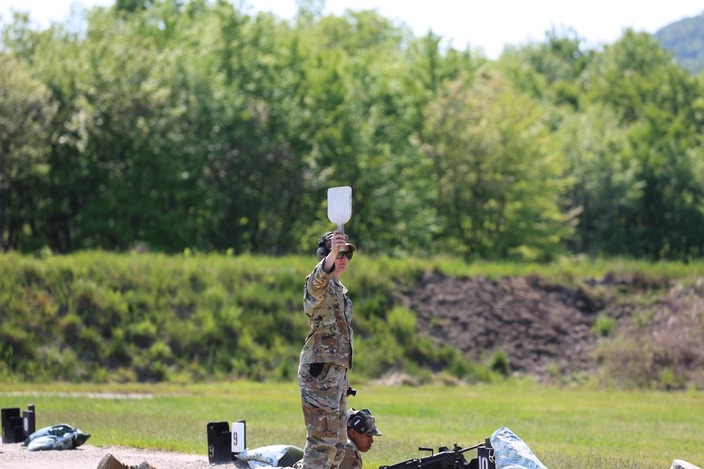1067th at the Range on Annual Training