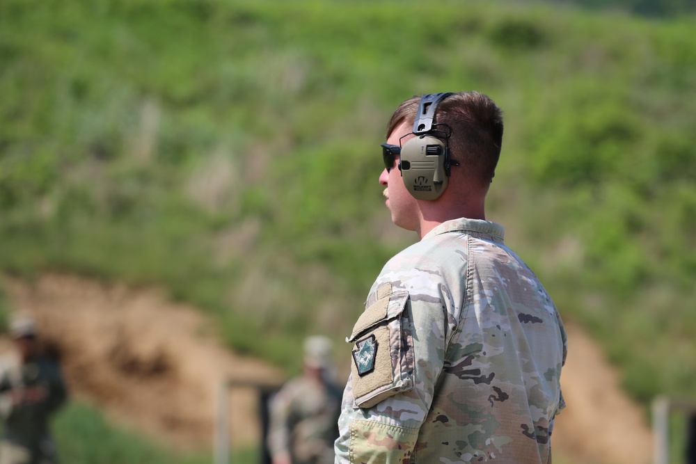 1067th at the Range on Annual Training