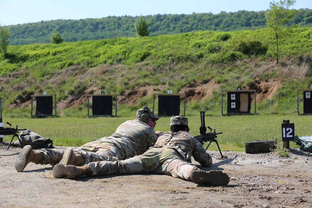 1067th at the Range on Annual Training