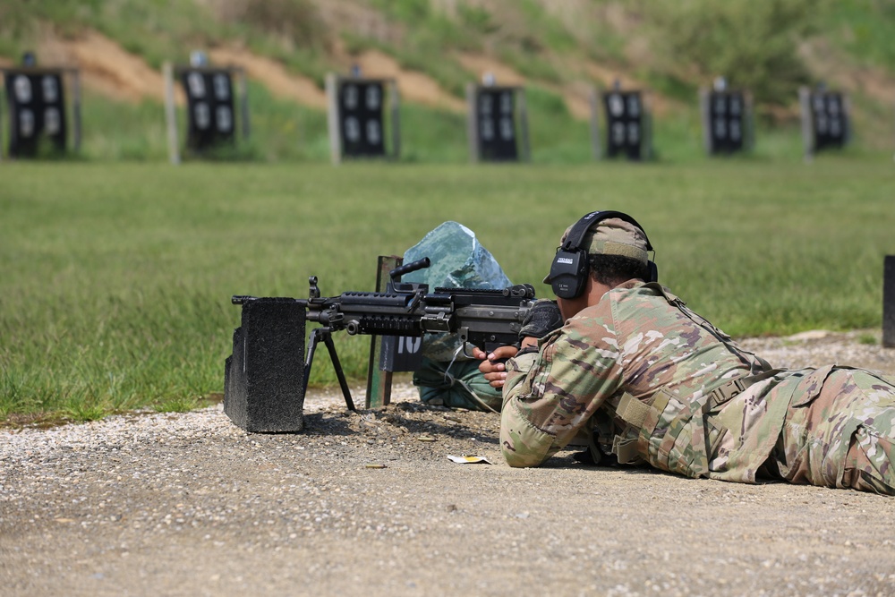 1067th at the Range on Annual Training
