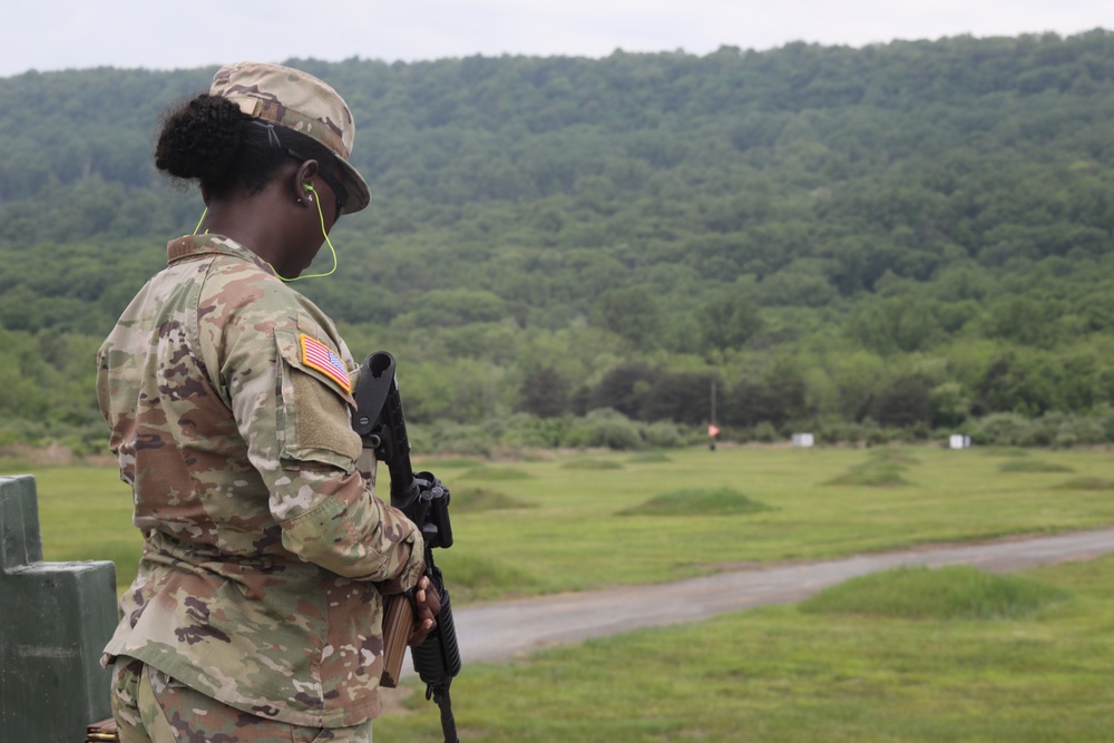 1067th at the Range on Annual Training