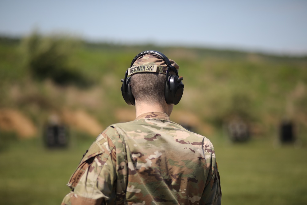1067th at the Range on Annual Training
