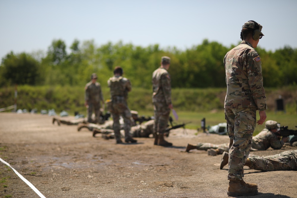1067th at the Range on Annual Training