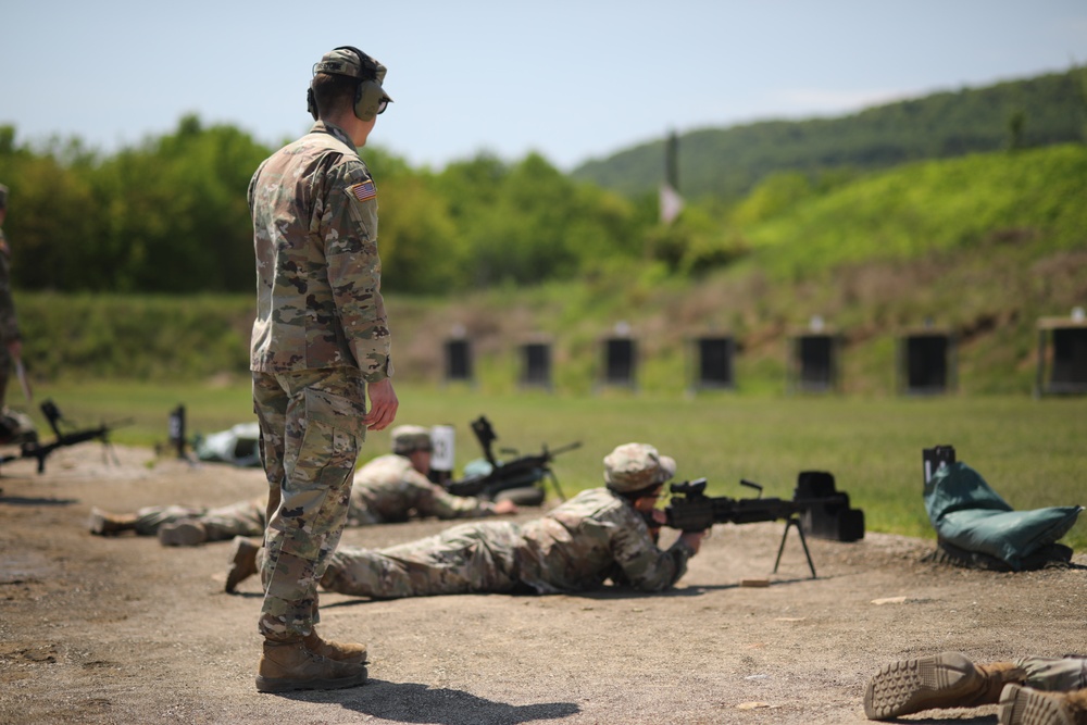 1067th at the Range on Annual Training