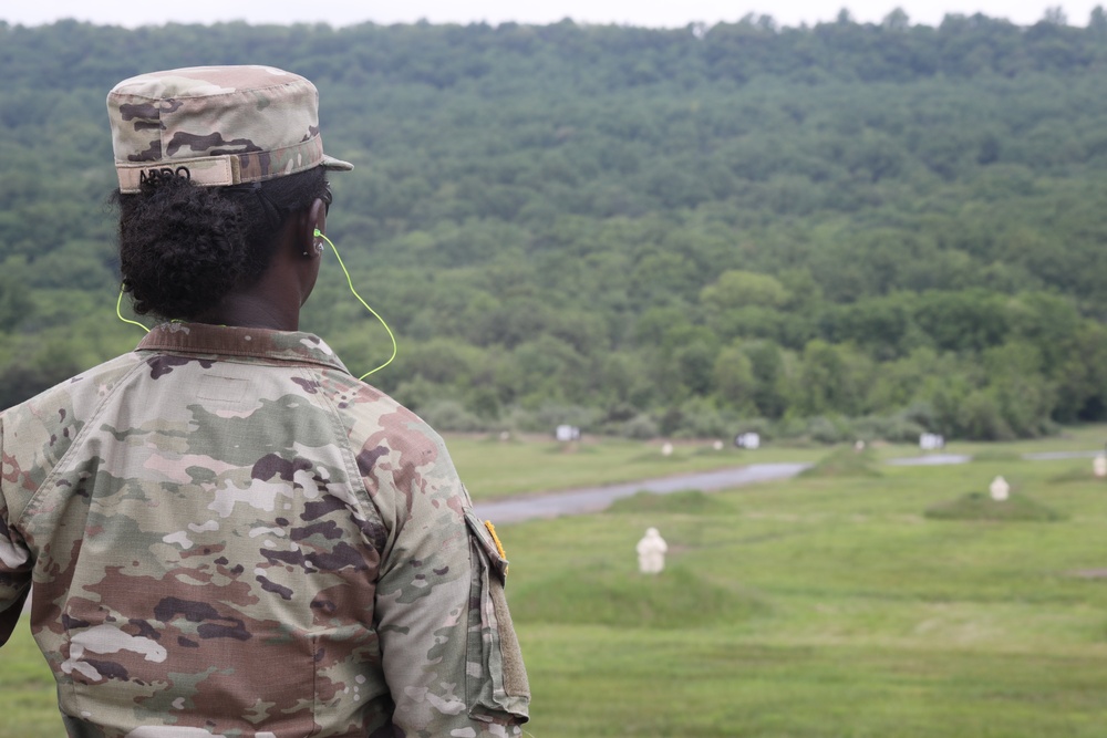 1067th at the Range on Annual Training