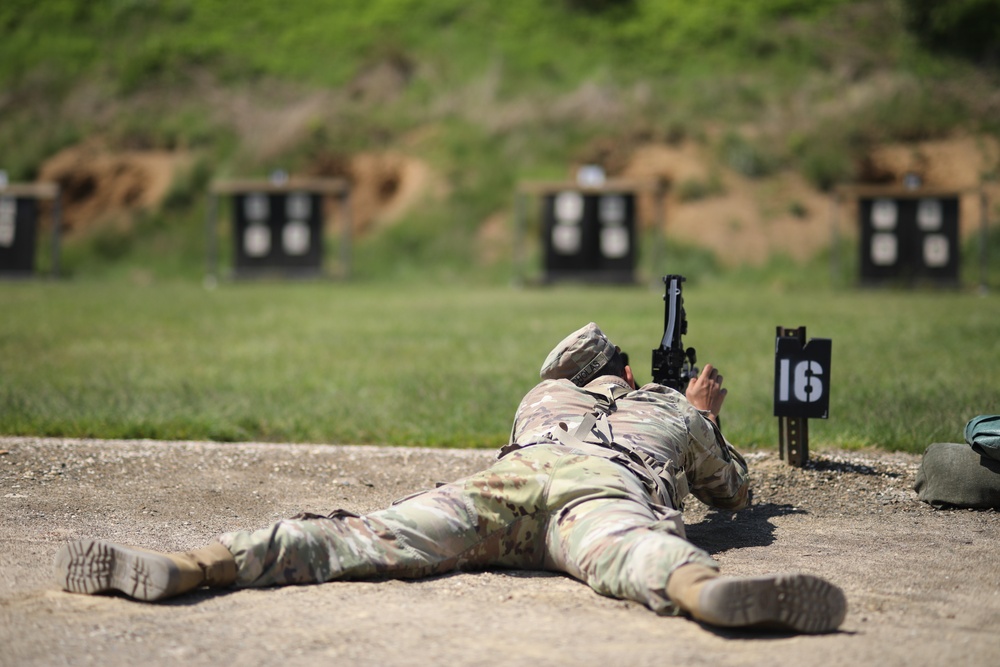 1067th at the Range on Annual Training