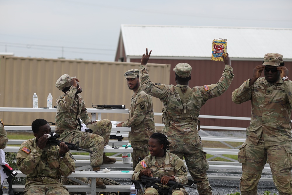 1067th at the Range on Annual Training